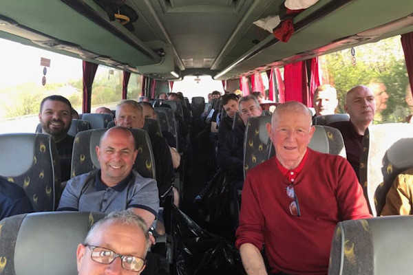 Coach SOS passengers travelling to game on Away Day